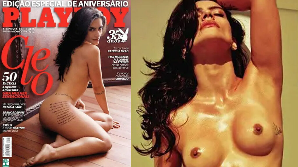 Atriz Cleo Pires nua na Playboy