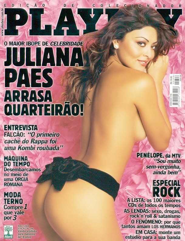 Atriz Juliana Paes Nua na Playboy - Capa