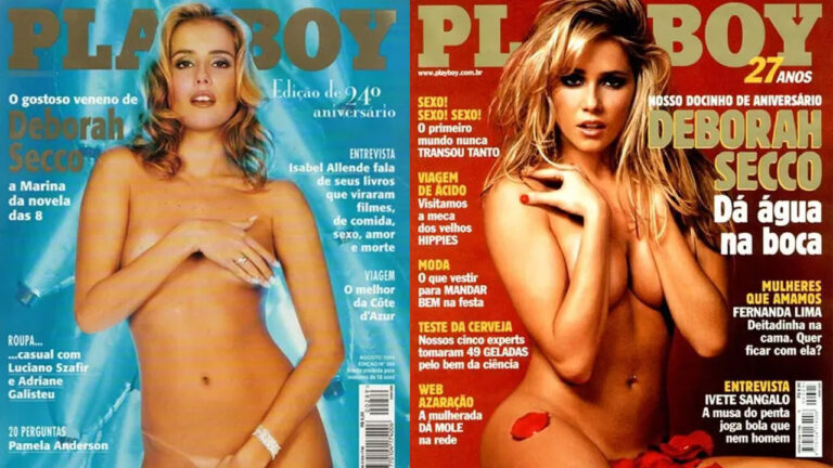 Deborah Secco Nua na Playboy